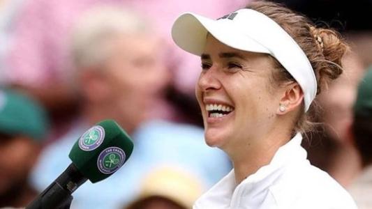 Elina Svitolina em Wimbledon