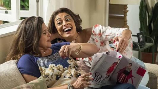 Elizangela e Juliana Paes em 'A Força do Querer' (2017)