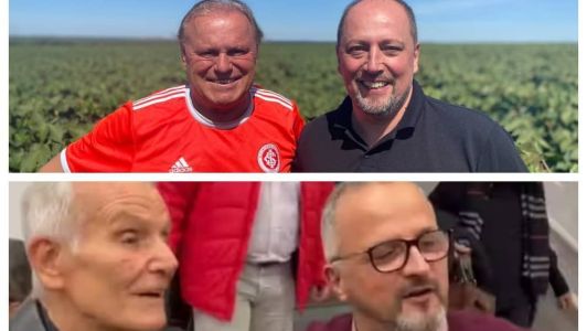 Elusmar e Barcellos (cima), e Sonda e Mello (baixo)