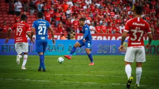 Em 2019, Inter venceu o Cruzeiro por 3 a 1, no Beira-Rio, pelo Campeonato Brasileiro
