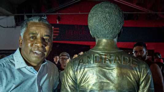 Em 2020, Flamengo inaugurou um busto para Andrade, ídolo rubro-negro