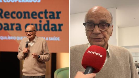 Draúzio Varella veio a Belo Horizonte para participar de palestra do 20° Encontro de Cooperados da Unimed-BH