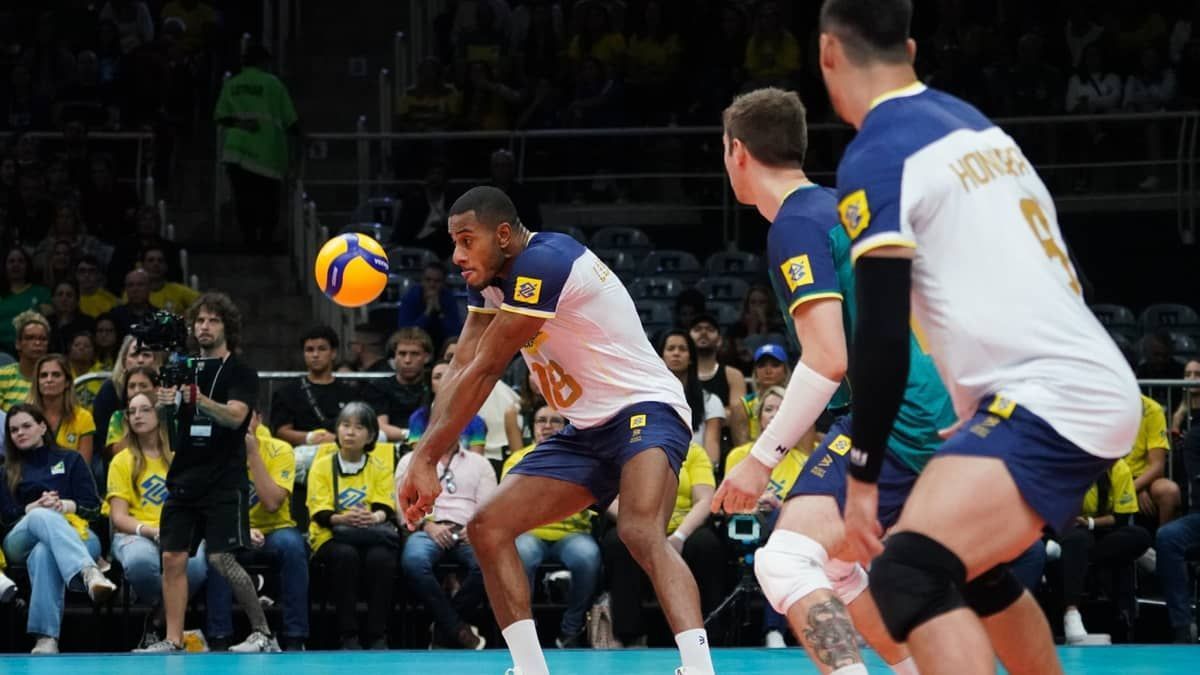 Brasil pode ficar fora de Paris 2024 no vôlei masculino? Veja cenários