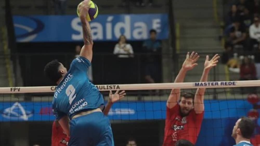 Sesi atropela Suzano fora de casa e 'pega o elevador' na Superliga Masculina