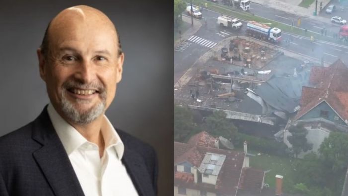 O empresário Luiz Cláudio Salgueiro Galeazzi é uma das vítimas fatais da queda de avião que ocorreu neste domingo (22) em Gramado, no Rio Grande do Sul. O empresário Luiz Cláudio Salgueiro Galeazzi é uma das vítimas fatais da queda de avião que ocorreu neste domingo (22) em Gramado, no Rio Grande do Sul.