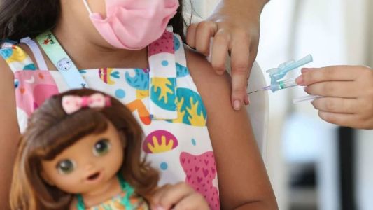 Em comparação com o ano passado, houve uma queda no número de internações de crianças com até 12 anos por Síndrome Respiratória Aguda Grave (SRAG)