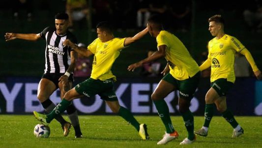 Em Erechim, o Botafogo venceu por 2 a 0 o Ypiranga