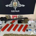 Polícia apreende grande quantidade de drogas e munição em casa de Betim 