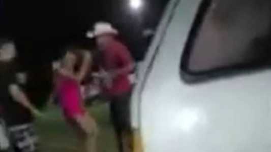 Em função das primeiras agressões, a PM foi acionada