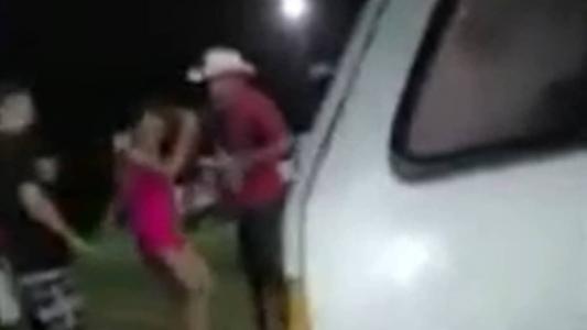 Em função das primeiras agressões, a PM foi acionada