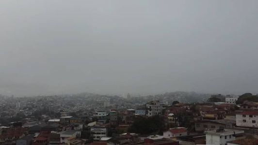 Em grande parte do estado a quarta-feira (25) será de tempo instável devido a chegada de uma frente fria