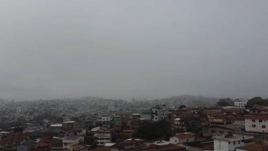Em grande parte do estado a quarta-feira (25) será de tempo instável devido a chegada de uma frente fria