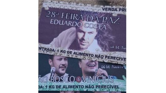 Em grupos de Facebook, moradores de Varginha tentam vender ingressos timbrados com mensagem "venda proibida"
