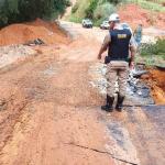 Após abertura de cratera, MGC-259 tem trânsito totalmente liberado, em Governador Valadares (MG)