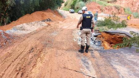 Em janeiro de 2023, um trecho do Km 199 da rodovia já havia cedido
