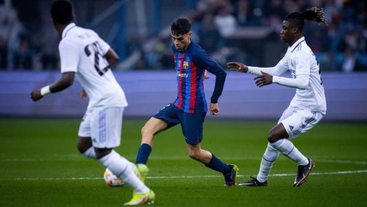 Em janeiro, o Barcelona conquistou a Supercopa da Espanha contra o Real Madrid