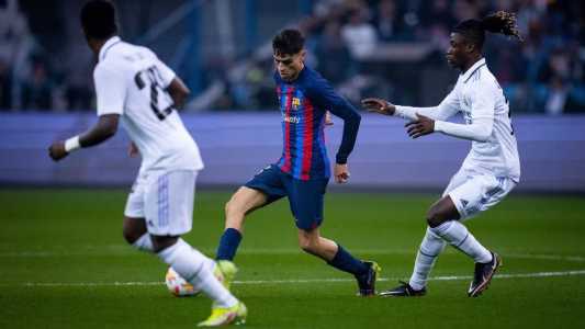Em janeiro, o Barcelona conquistou a Supercopa da Espanha contra o Real Madrid