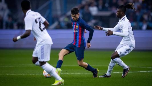 Em janeiro, o Barcelona conquistou a Supercopa da Espanha contra o Real Madrid