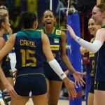 Brasil vira sobre a Sérvia e vence mais uma na Liga das Nações de Vôlei