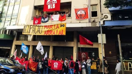 Em julho, 250 famílias ocuparam prédio do Senac Minas que estava desocupado desde 2020