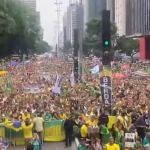 Bolsonaristas voltam à avenida Paulista por impeachment de Moraes; veja vídeo