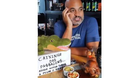Em vídeo bem humorado, empresário faz "caixinha da passagem" para ajudar a pagar transporte dos funcionários