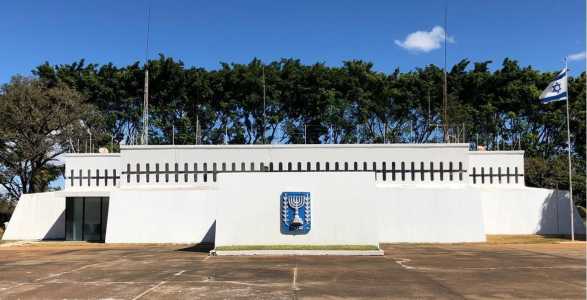 Sede da embaixada de Israel em Brasília