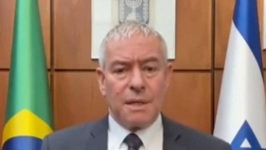 Embaixador culpou o Hamas pelo atraso na saída de brasileiros