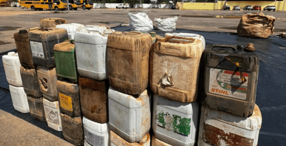 Embalagens de agrotóxico