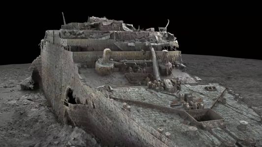 Embarcação afundou em abril de 1912