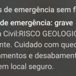 Alerta de emergência é disparado pela Defesa Civil de BH: 'Fique em local seguro'