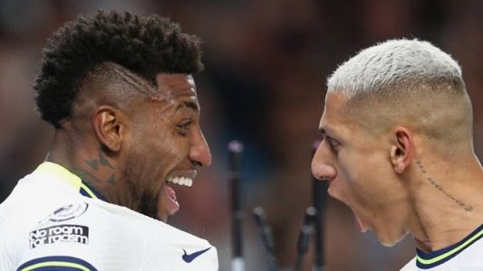 Emerson Royal marcou um gol na vitória do Tottenham contra o West Ham