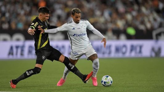 Empate sem gols no Nilton Santos, com o Botafogo, garante o Cruzeiro na Série A do Brasileirão