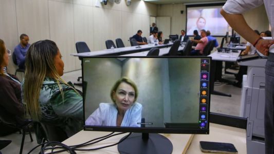 Empresária Eloá Mendes Ribeiro, dona da Unitour, prestou depoimento na CPI do Abuso do Poder