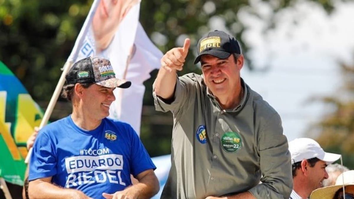 Eduardo Riedel vence no primeiro turno e é reeleito governador de Mato Grosso do Sul