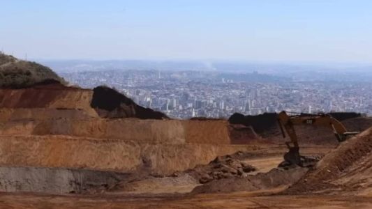 Empresas viram rés por mineração ilegal na Serra do Curral