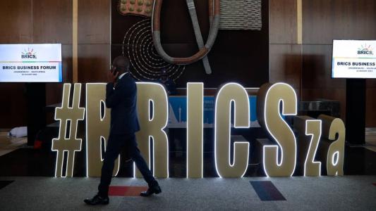 A 15ª cúpula dos Brics está sendo realizada em Johanesburgo, na África do Sul