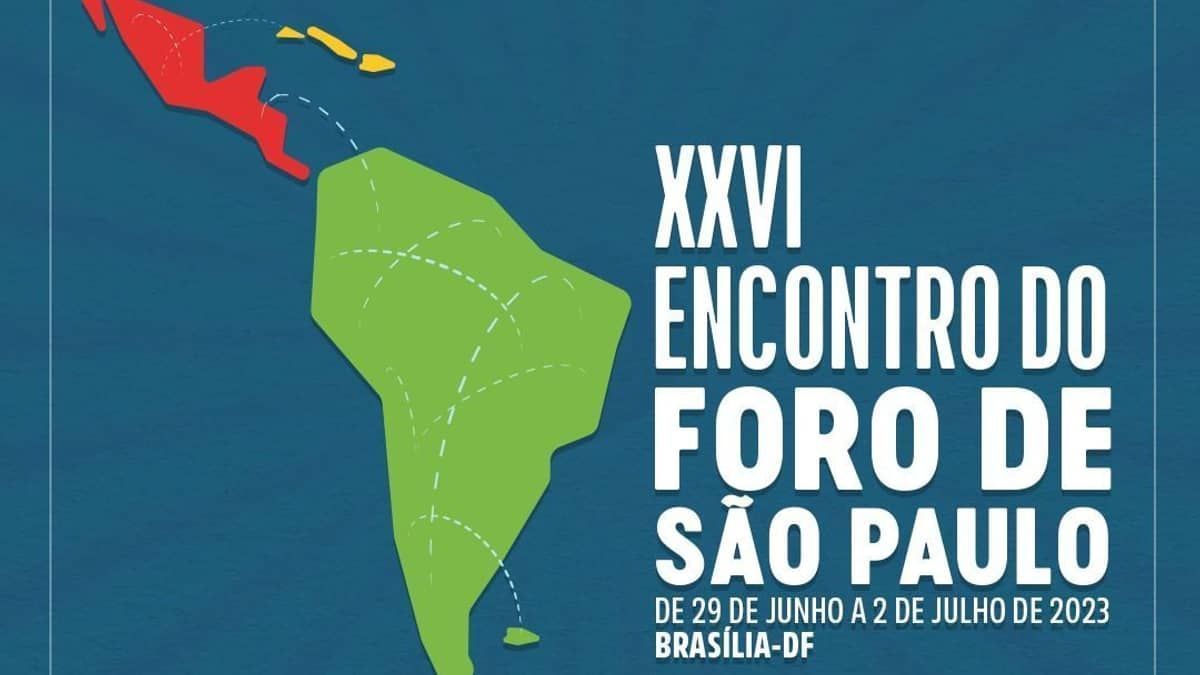 Encontro do Foro de São Paulo começa nesta quinta-feira (29)