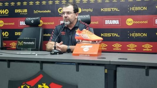 Enderson Moreira, técnico do Sport