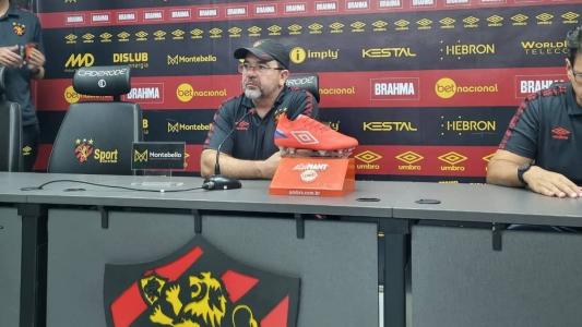 Enderson Moreira, técnico do Sport