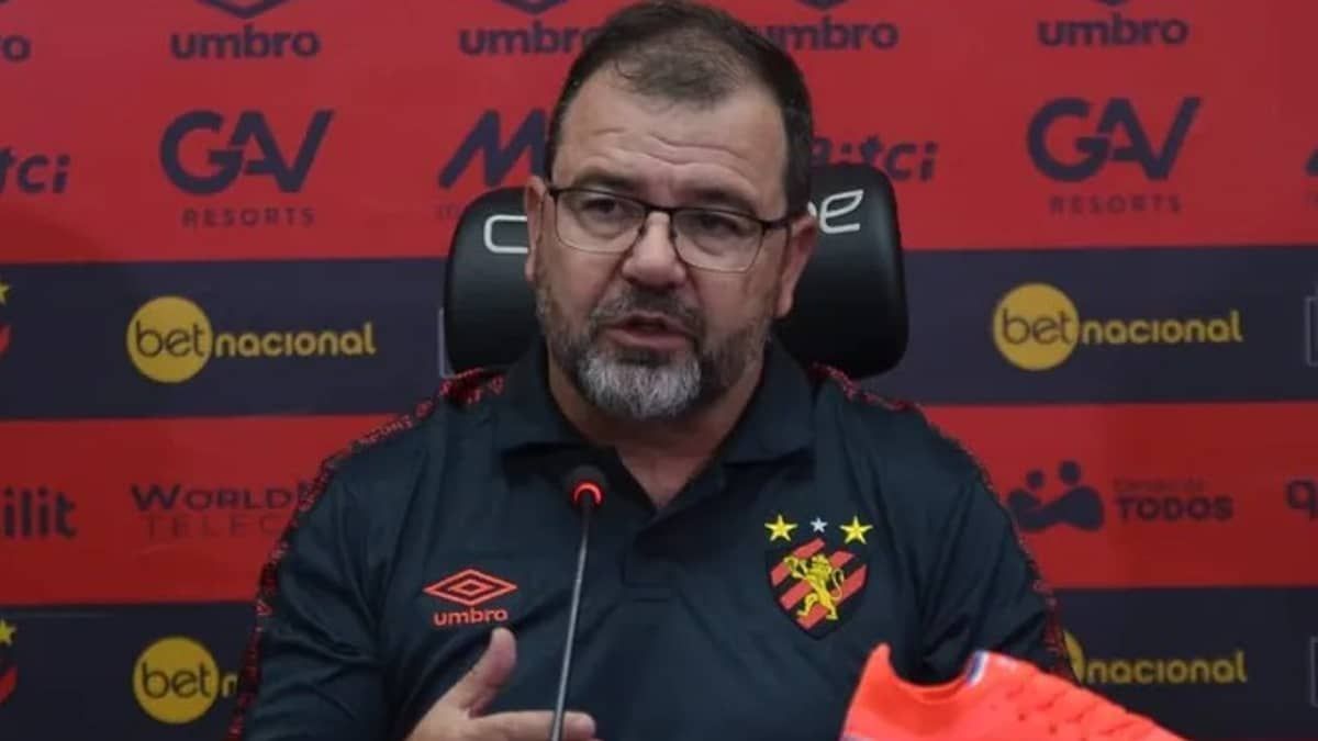Técnico do Sport avalia jogo de cinco gols com o Tombense: 'Não fizemos um bom jogo defensivo'