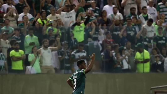 Endrick assume artilharia do Palmeiras no Brasileiro