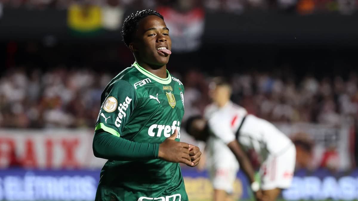 Palmeiras: Endrick é maior goleador Sub-23 do Brasileiro desde a estreia