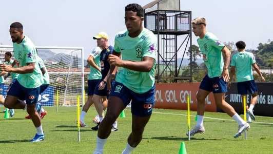 Endrick supera novos recordes e é mais novo do Palmeiras na Seleção