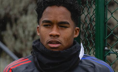 Endrick em treino pelo Lyon em 2026