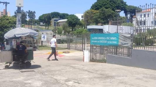 Enem 2023: Pouca movimentação em um dos locais de aplicação em BH