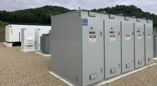 Baterias para armazenar a produção de energia solar