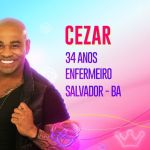 BBB 23: Cezar, que é enfermeiro, se define como o 'louco do rolê'