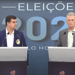 Bruno Engler e Rogério Correia trocam farpas sobre segurança pública em debate na TV Alterosa