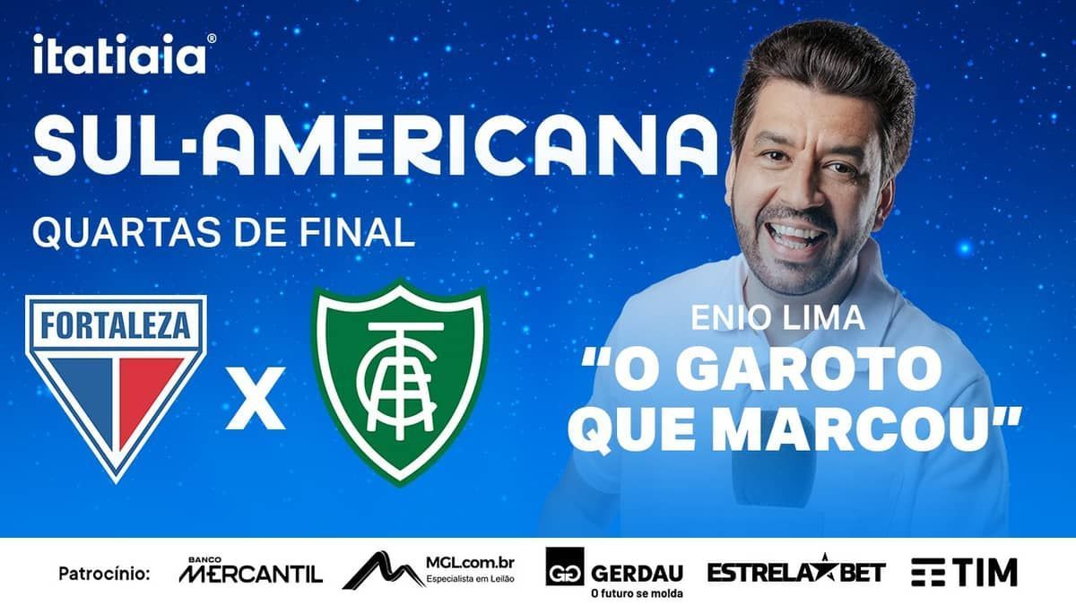 Fortaleza x América: assista, ao vivo, à transmissão da Itatiaia